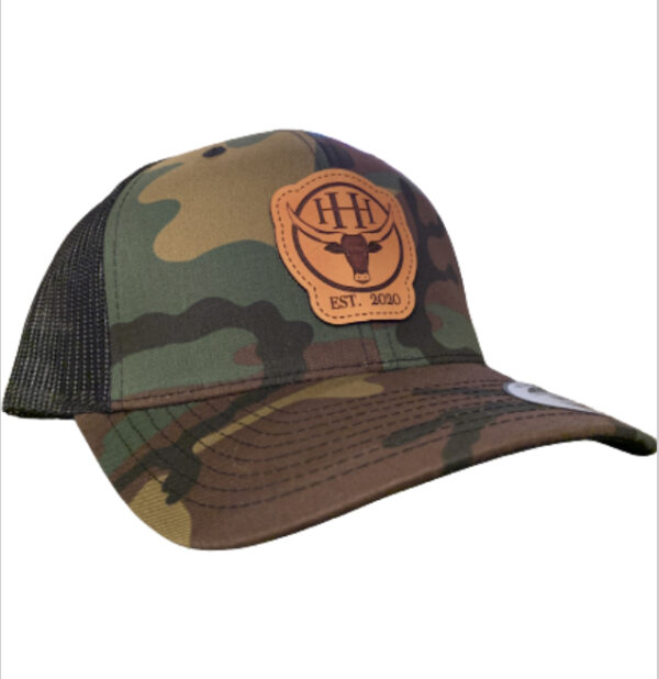 Camo Mesh Back cap with patch logo